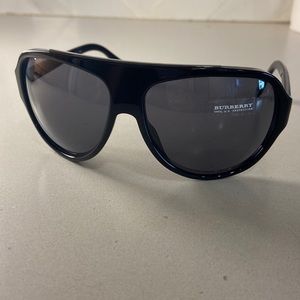 Authentic Retro Burberry Black Sunglasses